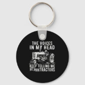 Get More Tractors Funny Quotes Tractors Driver Far キーホルダー (正面)