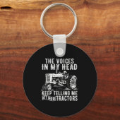 Get More Tractors Funny Quotes Tractors Driver Far キーホルダー (正面)