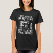 Get More Tractors Funny Quotes Tractors Driver Far Tシャツ (正面)