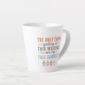 Get My秋Candle カフェラテマグ (右アングル)