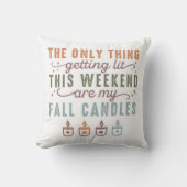 Get My秋Candle クッション (正面)