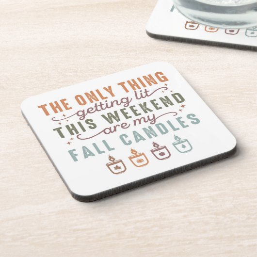 Get My秋Candle コースター (左側)