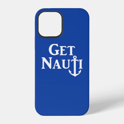 "GET NAUTI" nautical iPhone \u30ab\u30d0\u30fc iPhoneケース (裏面)