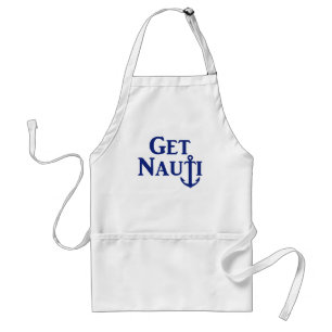 "Get Nautit"エプロン航海のン スタンダードエプロン