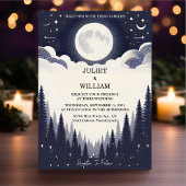 Get Night Sunset Stars Moon Cloud Twilight 結婚's 招待状