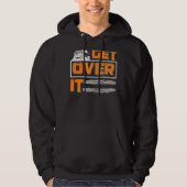 Get Over It Off road Adventure 4x4 Suv パーカ (正面)