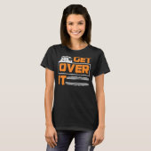 Get Over It Off road Adventure 4x4 Suv Tシャツ (正面フル)