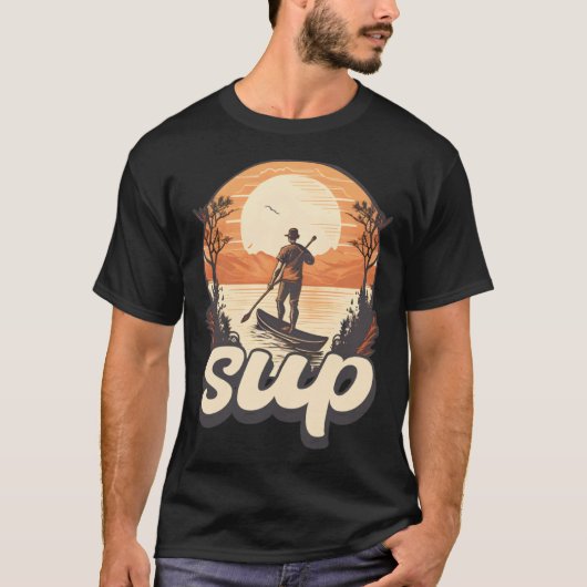 Get ready to hit the waves with our SUP  1 Tシャツ (正面)