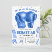 Get Ready To Rumble Boxing Birthday Invitation 招待状 (スタンド正面)