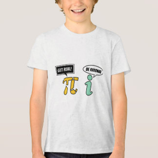 Get Real Be Rational Math Pun トライブレンドＴシャツ