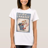 Get Rid Of The Carbage Low Carb Keto Funny Diet Tシャツ (正面)