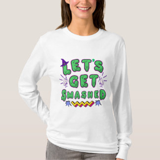 Get Should Smashedハローウィンパーティデザイン Tシャツ