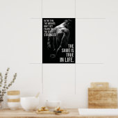 Get Stronger - Gym and Life Motivational ポスター (キッチン)