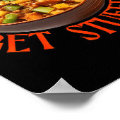 Get Stuffed Thanksgiving Stuffing  ポスター (角)