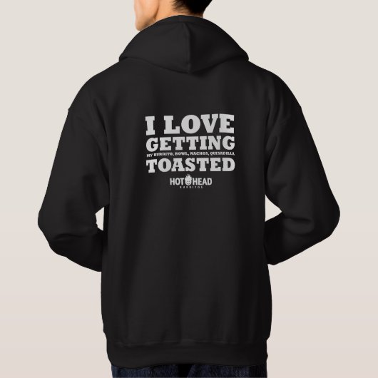 Get Toasted Hoodie パーカ (裏面)