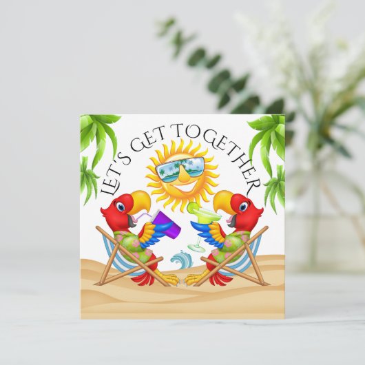 Get Together招待状 招待状 (スタンド正面)