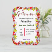 Get Together招待状 招待状 (スタンド正面)