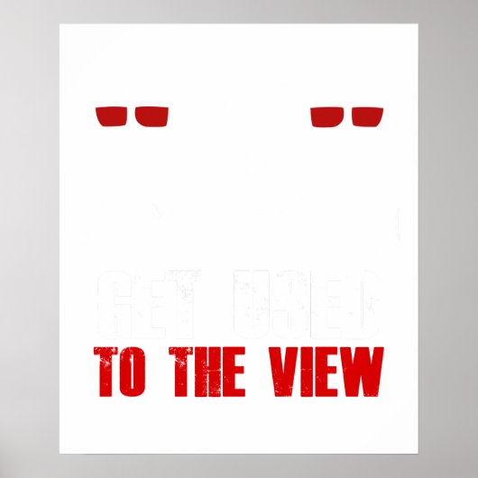get used to the view ポスター (正面)