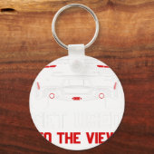 get used to the view dodge charger キーホルダー (正面)