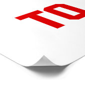 get used to the view vintage jeep ポスター (角)