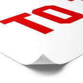 get used to the view VW Beetle ポスター (角)