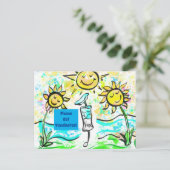 GET VACCINATED    ポストカード (スタンド正面)