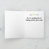 Get Wellウェルシュコーギーグリーティングカード カード (内部)