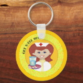 Get Wellナース キーホルダー (正面)