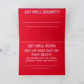 GET WELLバラ カード (内部)