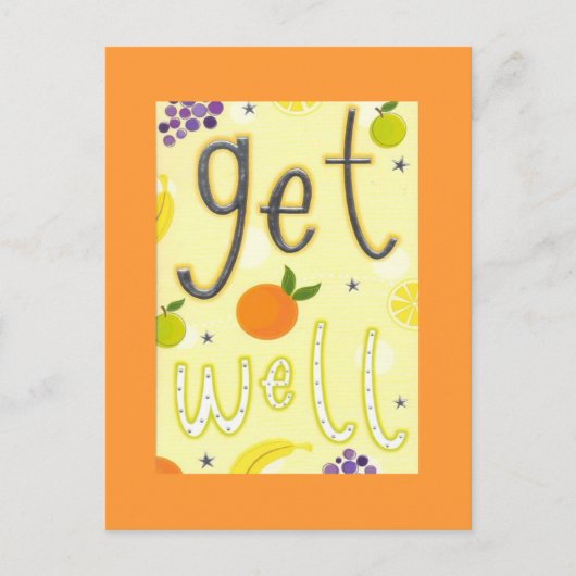 Get Wellポストカード ポストカード (正面)
