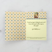 Get Well祈りの言葉カード カード (内部)