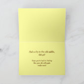 Get Well スリップまたは滑ること Saddle Card – 西 カード (内部)