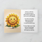 Get Well – 折り畳みグリーティングカード カード (内部)