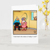 Get Well Aumous "自然の今日の訪問"カード カード (黄色い花)