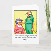 Get Well Aumous Card "Specticules" カード (正面)