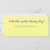 Get Well Bunny Rabbit Sunrise Scene お洒落 Cute (裏面)