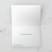 Get Well Cardのホットエアバルーン画像 カード (内部)