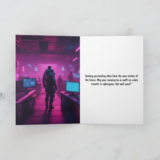 Get Well Card カード (内部)