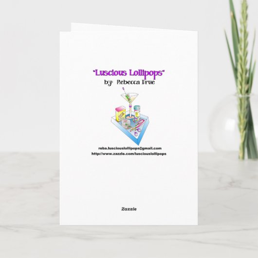 Get Well Card カード (裏面)