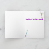 Get Well Card カード (内部)