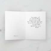 Get Well Card カード (内部)