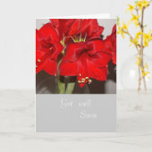 Get Well Card カード (黄色い花)