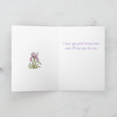 Get Well Card カード (内部)