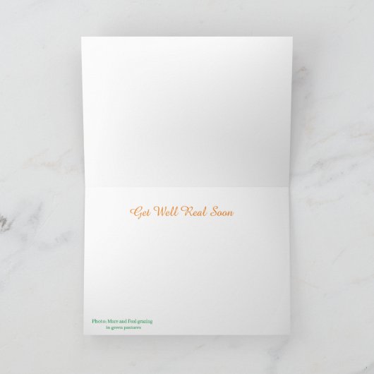 Get Well Card カード (内部)