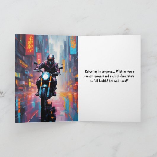 Get Well Card カード (内部)