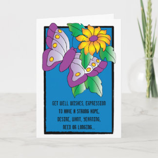 Get Well Card カード