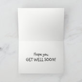 Get Well Card カード (内部)