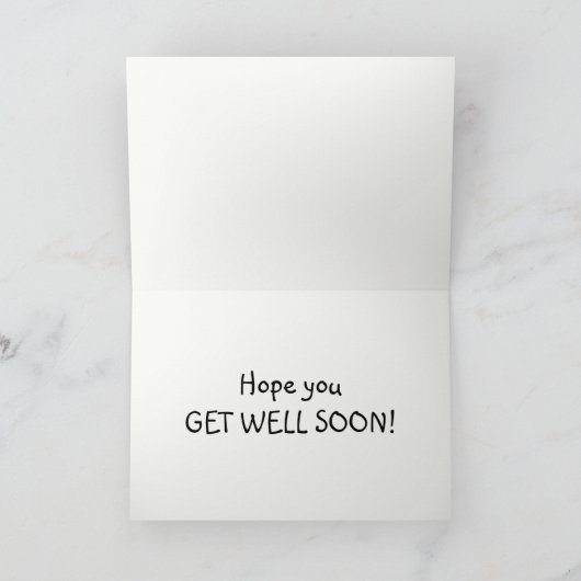 Get Well Card カード (内部)