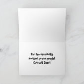 Get Well Card カード (内部)