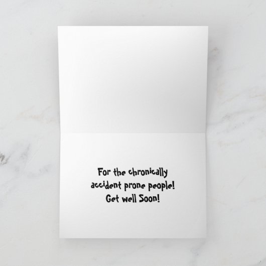 Get Well Card カード (内部)